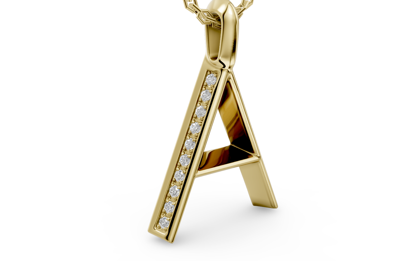 Touche A Letter Pendant