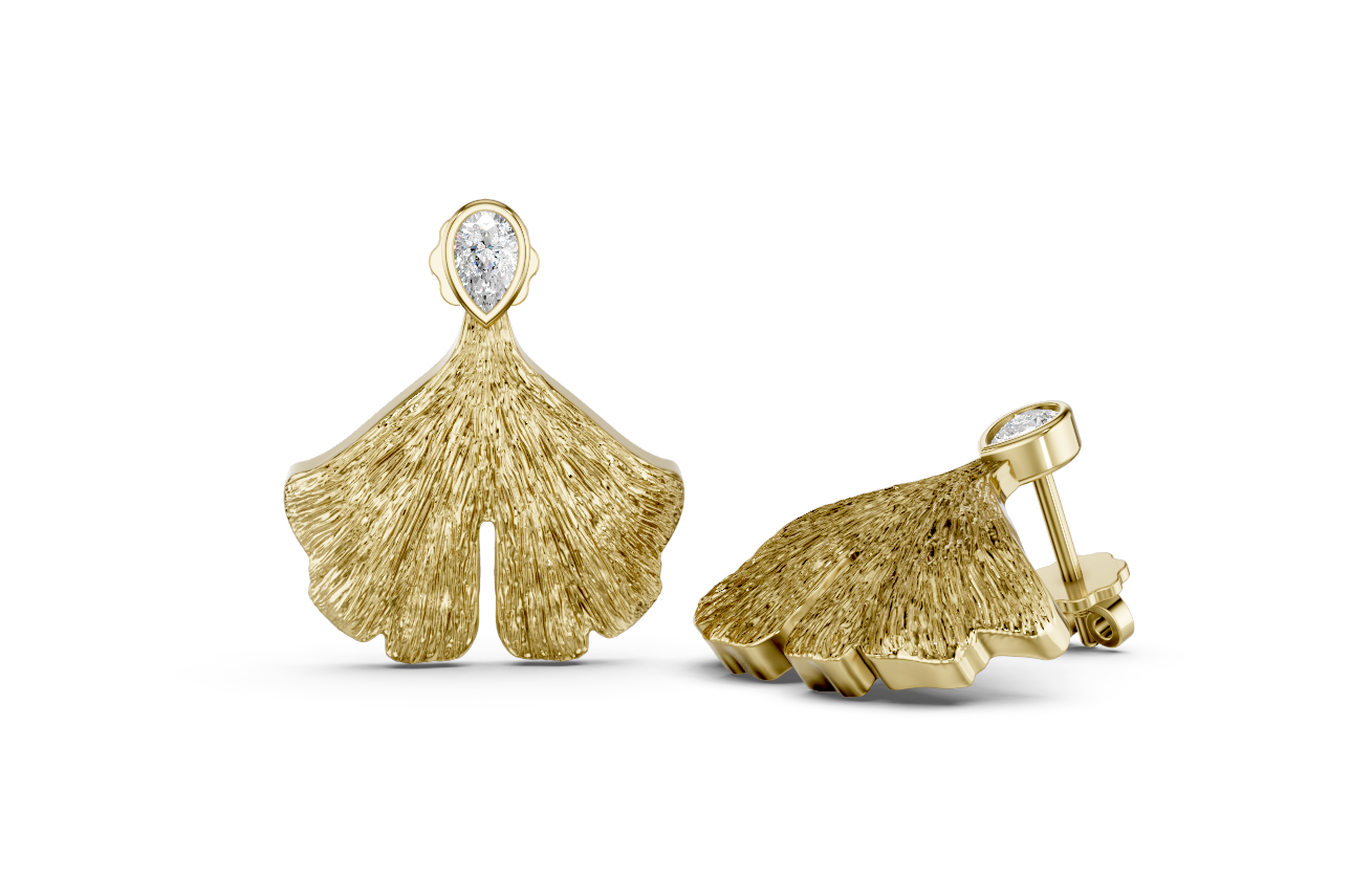 Touche Linia Gingko Earrings