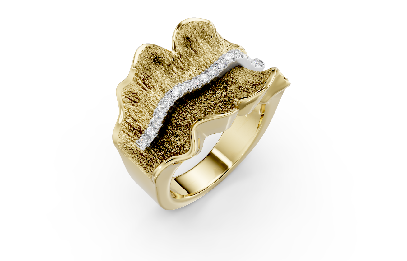 Touche Velvet Ribbon Ring
