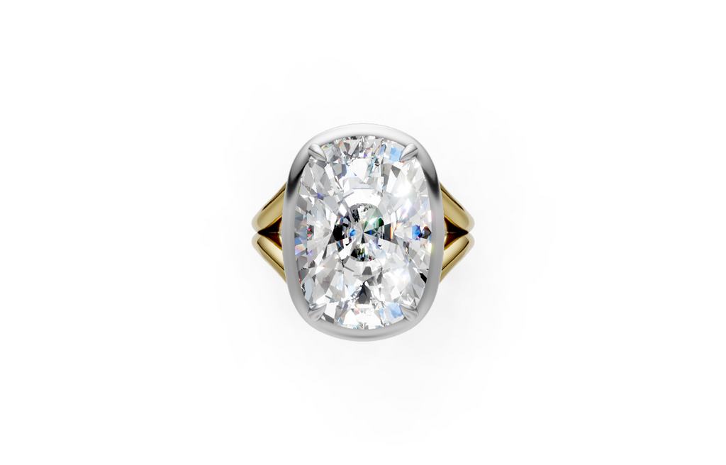 Touche Chunky Ring Cushion Cut