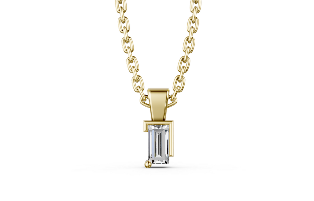 Touche's Semis Baguette Pendant