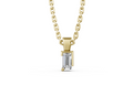 Touche's Semis Baguette Pendant