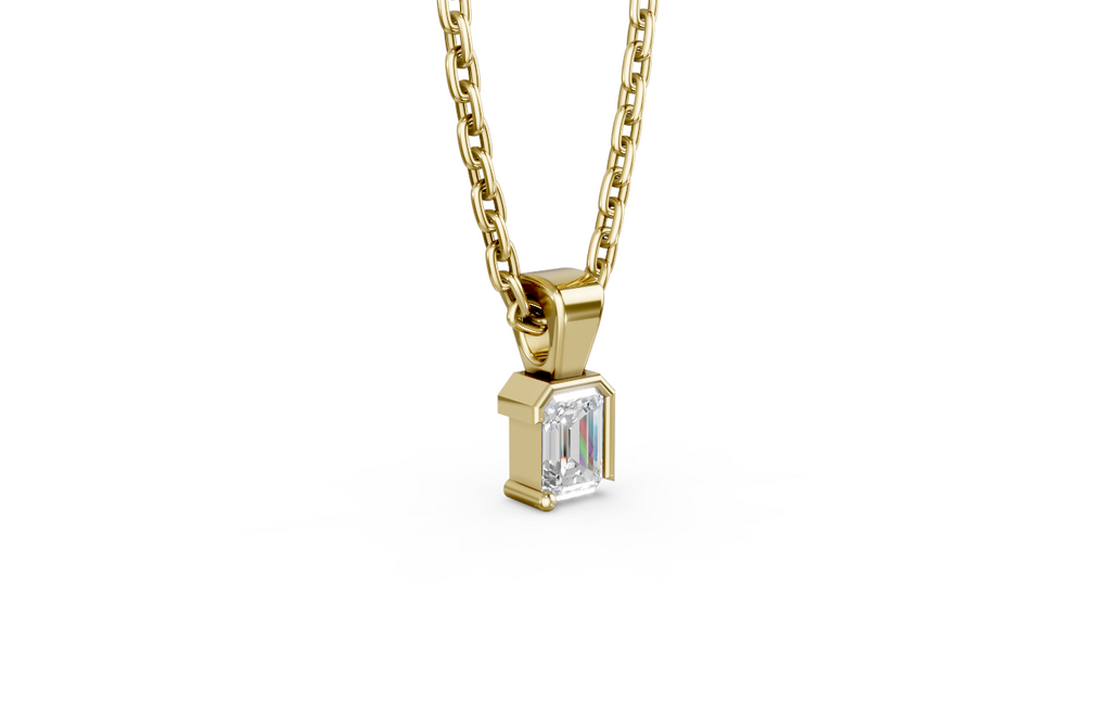 Touche's Semis Emerald Pendant