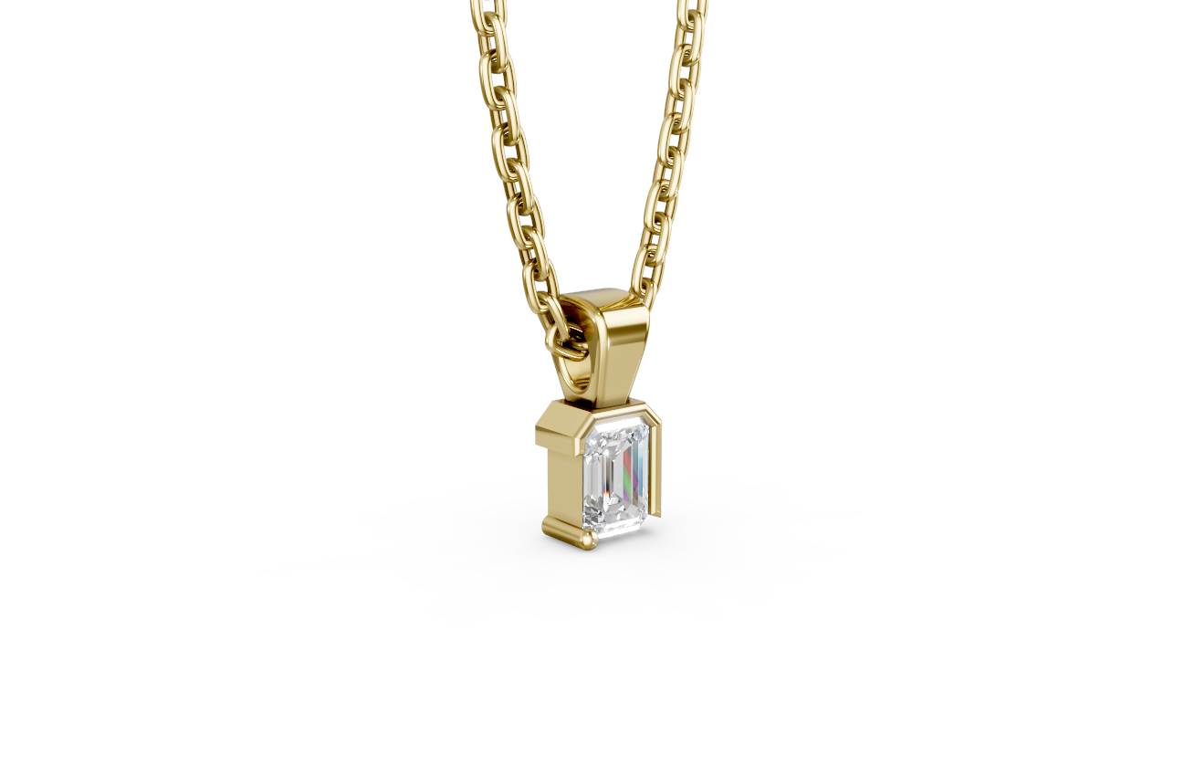 Touche's Semis Emerald Pendant
