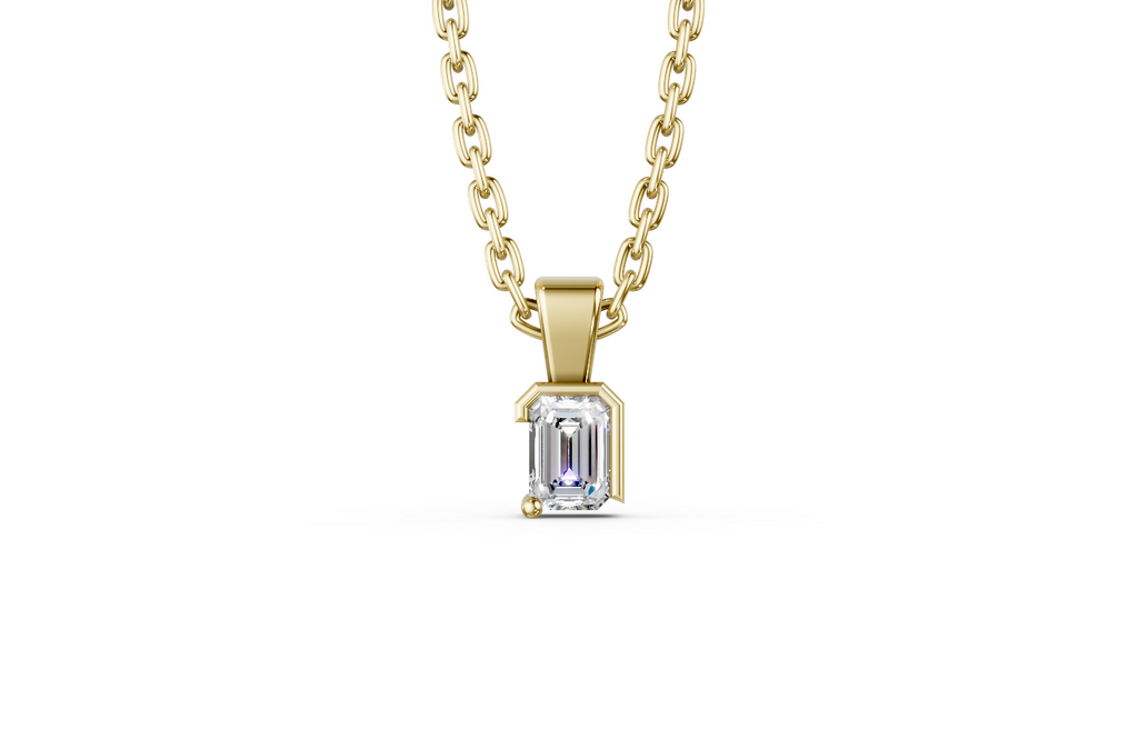 Touche's Semis Emerald Pendant