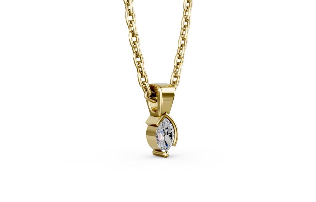 Touche's Semis Marquise Pendant