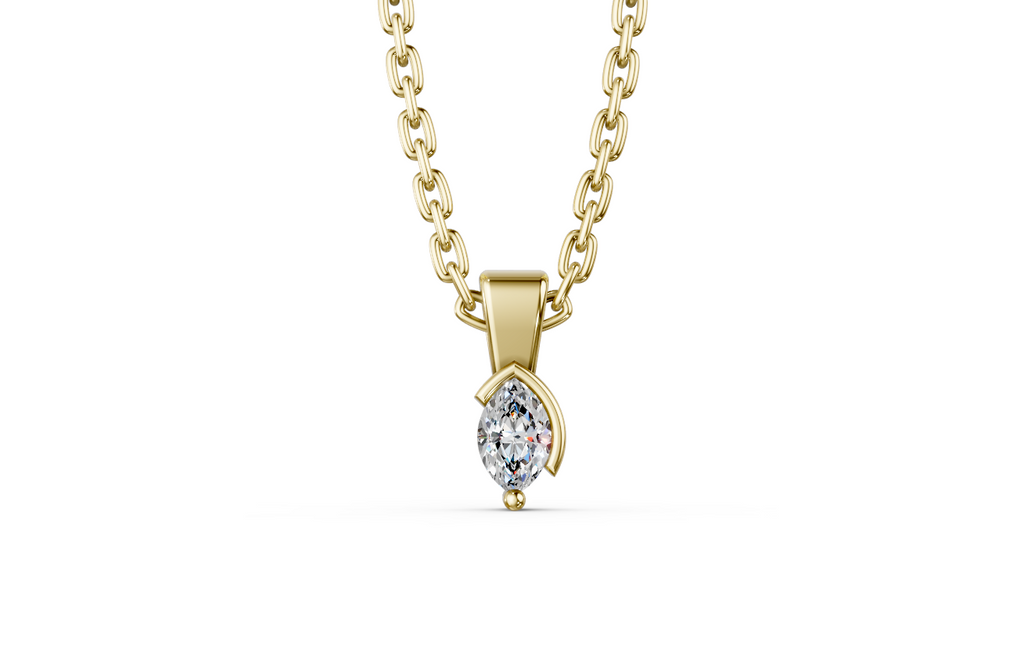 Touche's Semis Marquise Pendant