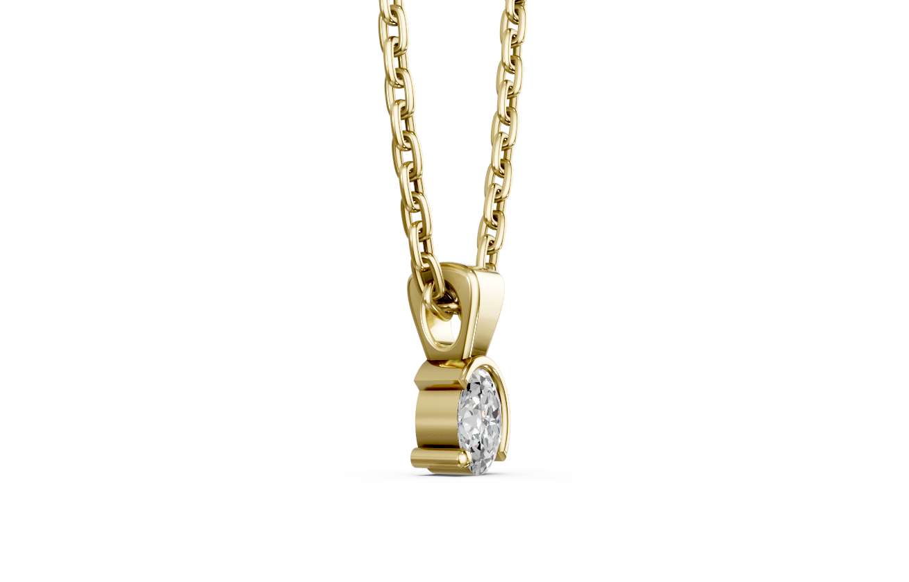 Touche's Semis Oval Pendant
