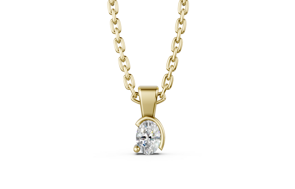 Touche's Semis Oval Pendant