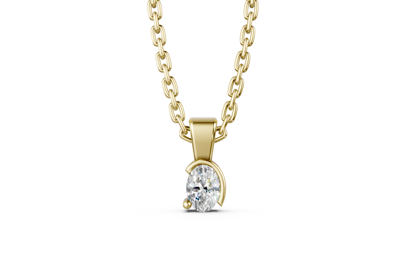 Touche's Semis Oval Pendant