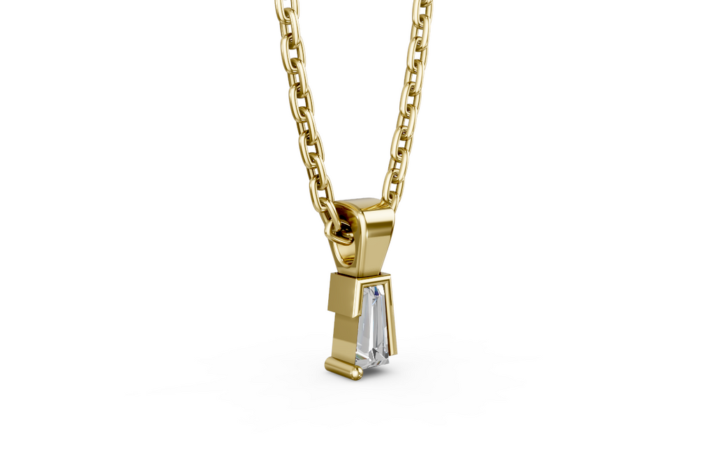 Touche's Semis Tapered Baguette Pendant