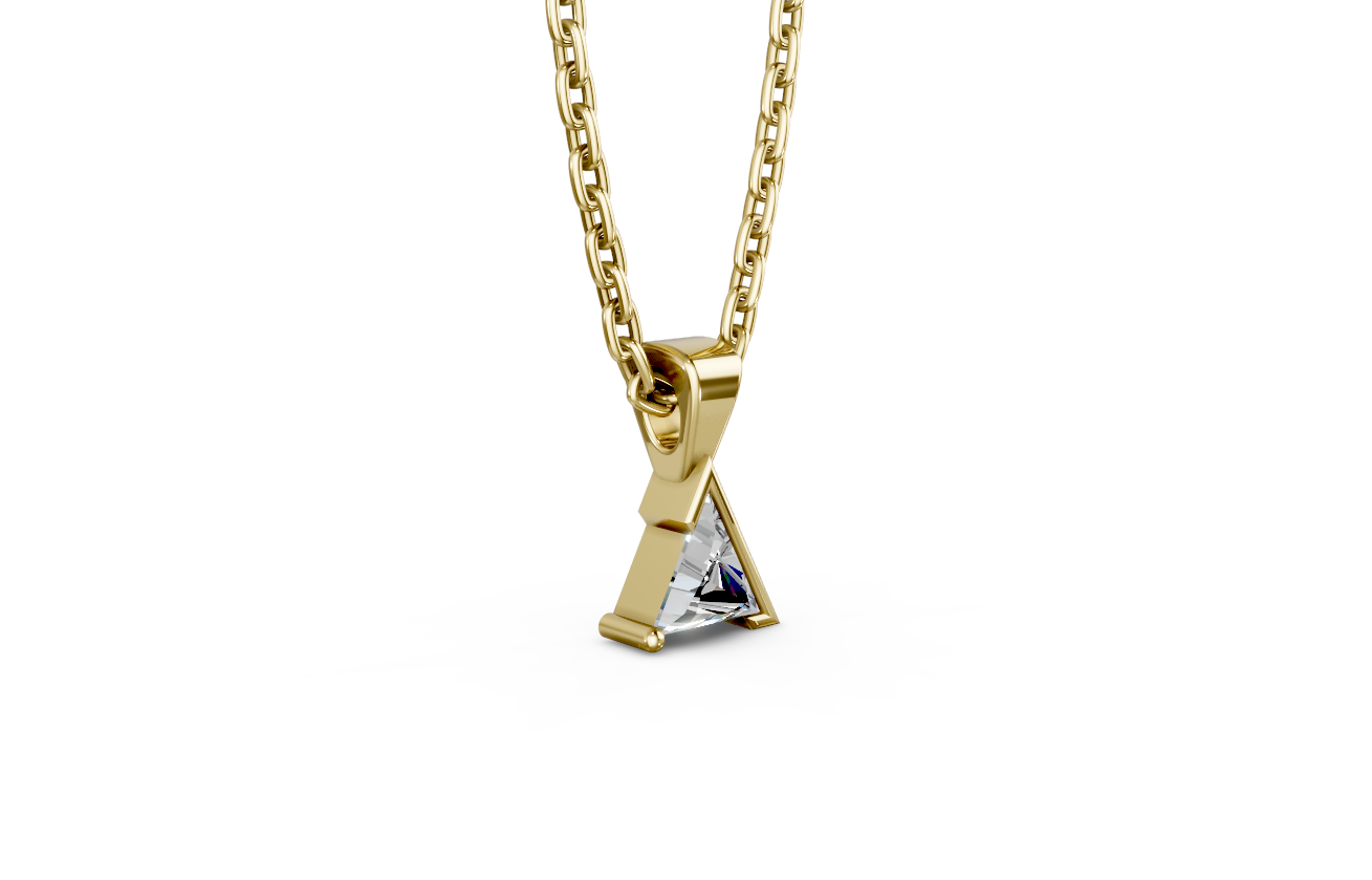 Touche's Semis Triangle Pendant