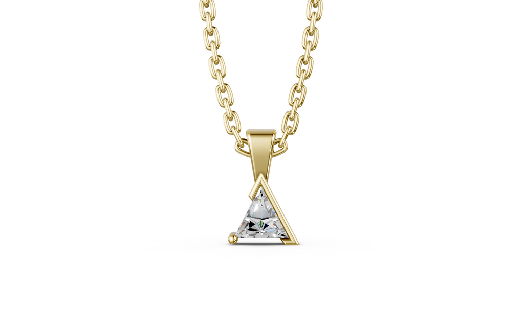 Touche's Semis Triangle Pendant