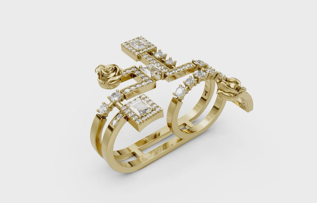 Touche Apex Double Ring