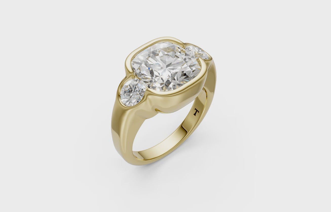Touche Signet Crest C1 18K Yellow