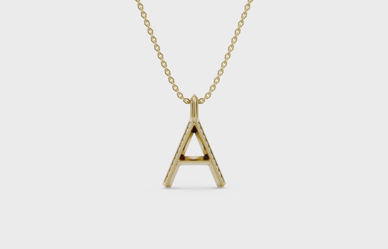 Touche A Letter Pendant