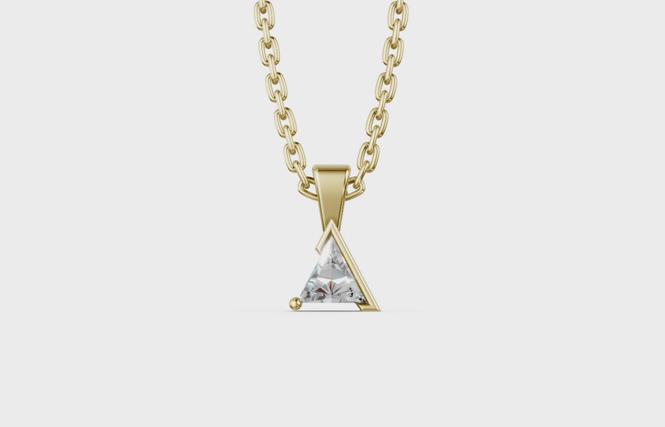 Touche's Semis Triangle Pendant