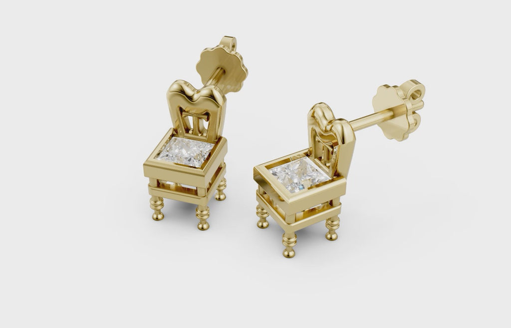 Touche My Throne Earrings