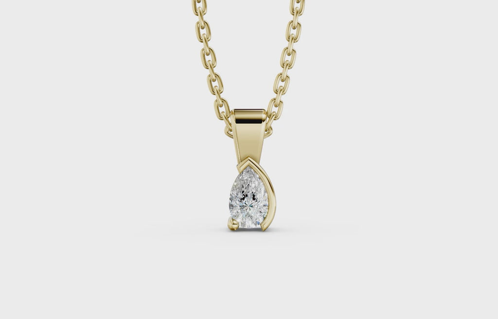 Touche's Semis Pear Pendant
