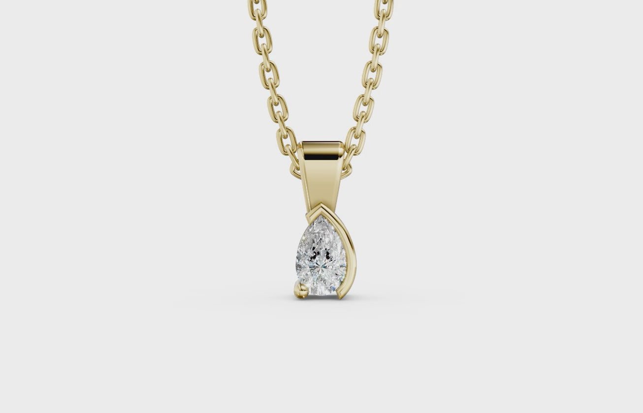 Touche's Semis Pear Pendant