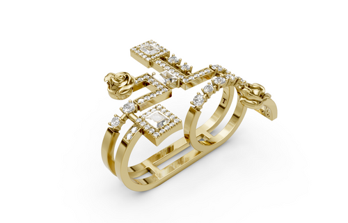 Touche Apex Double Ring